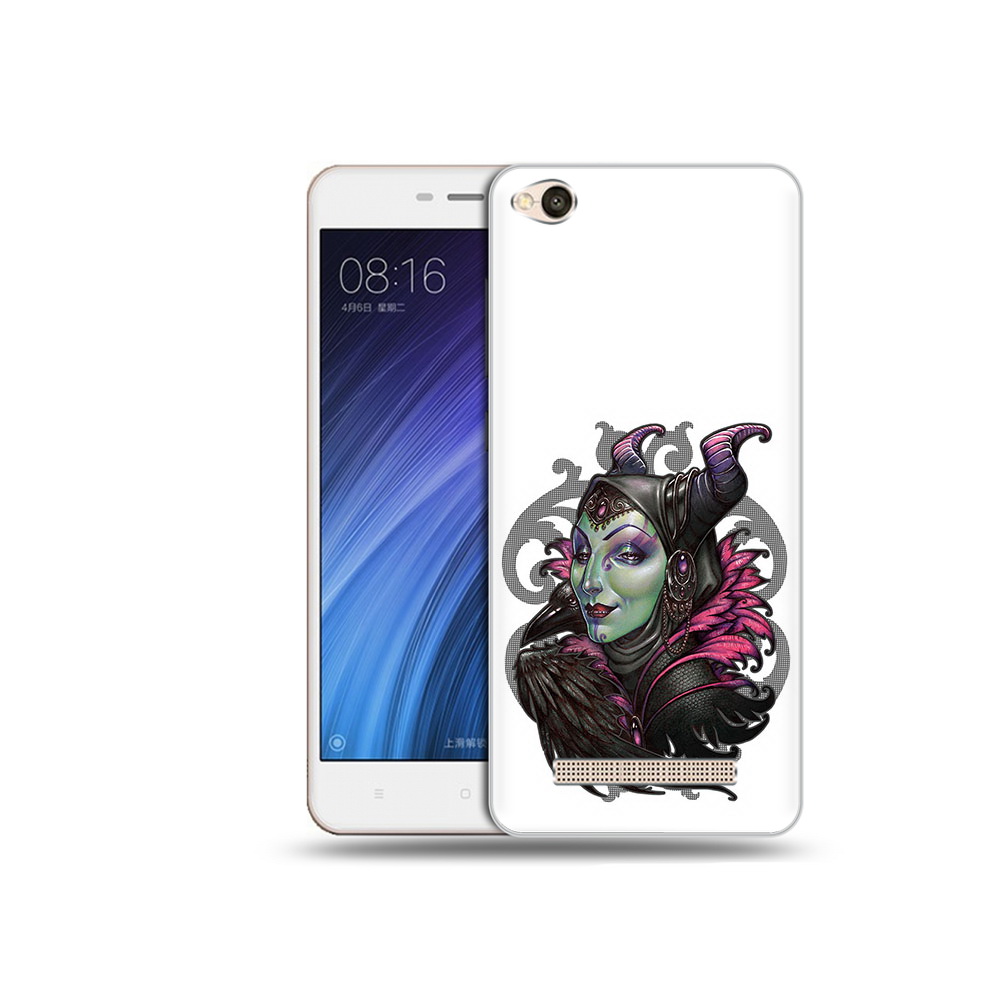 

Чехол MyPads Tocco для Xiaomi Redmi 4A зеленая девушка с вороном (PT46130.318.357), Прозрачный, Tocco