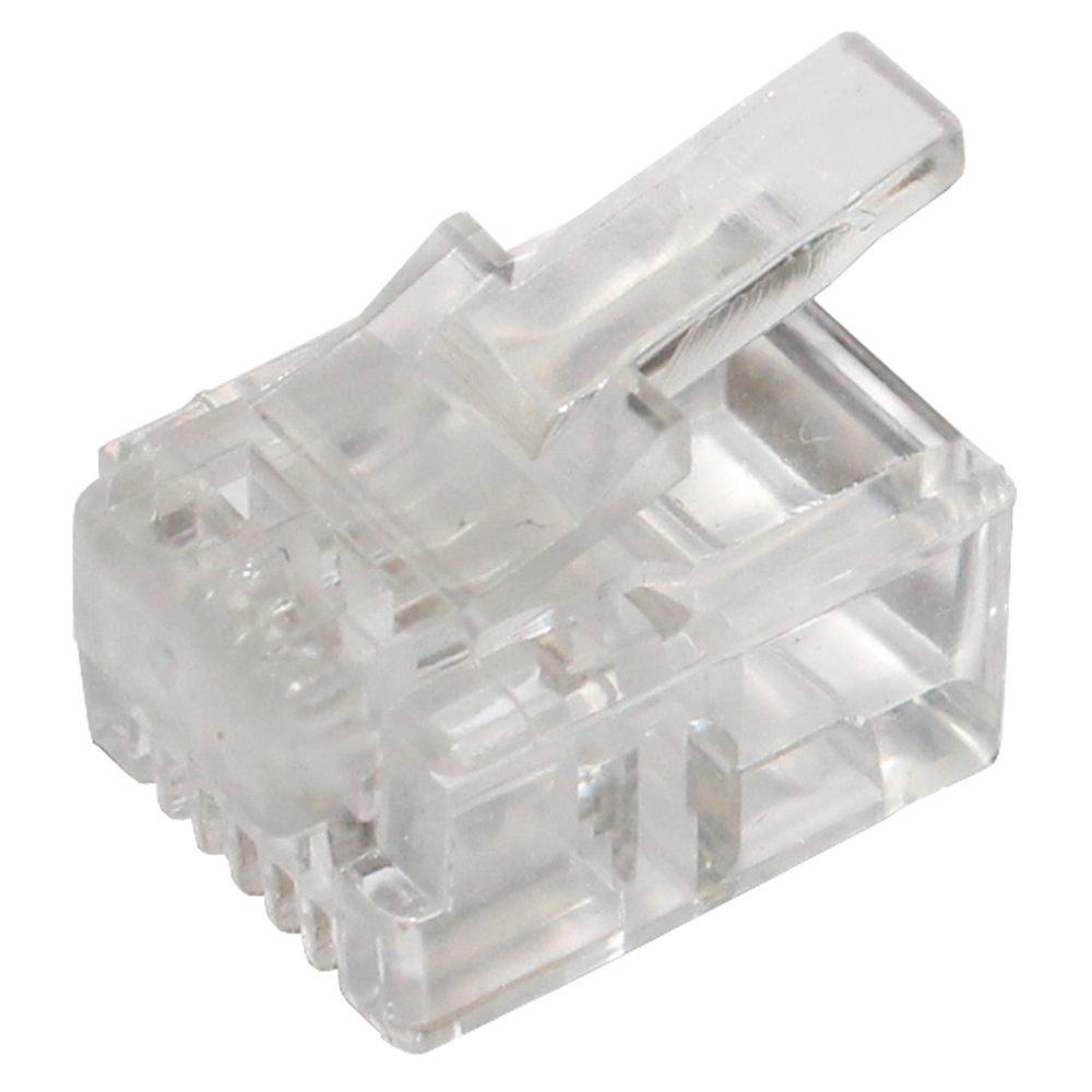 

Коннектор телефонный 6p4c RJ11 (10 шт.)