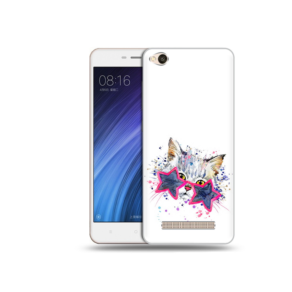 

Чехол MyPads Tocco для Xiaomi Redmi 4A звездные очки (PT46130.318.353), Прозрачный, Tocco