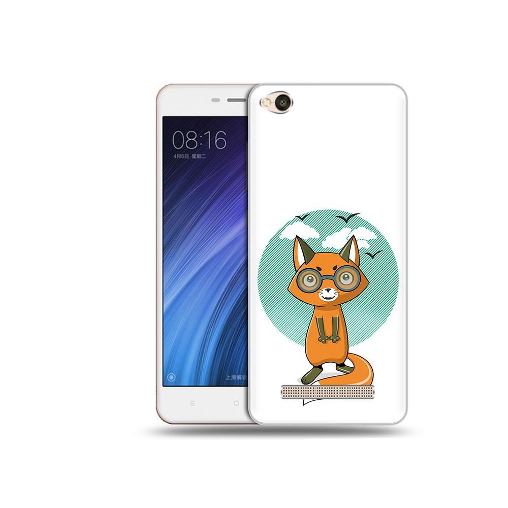 

Чехол MyPads Tocco для Xiaomi Redmi 4A задумчивая лиса (PT46130.318.348), Прозрачный, Tocco
