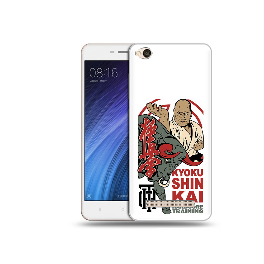 Чехол MyPads Tocco для Xiaomi Redmi 4A единоборства рисунок (PT46130.318.343)