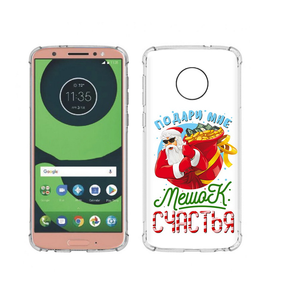 фото Чехол mypads tocco для motorola moto g6 подарите мне мешок денег (pt99805.376.138)