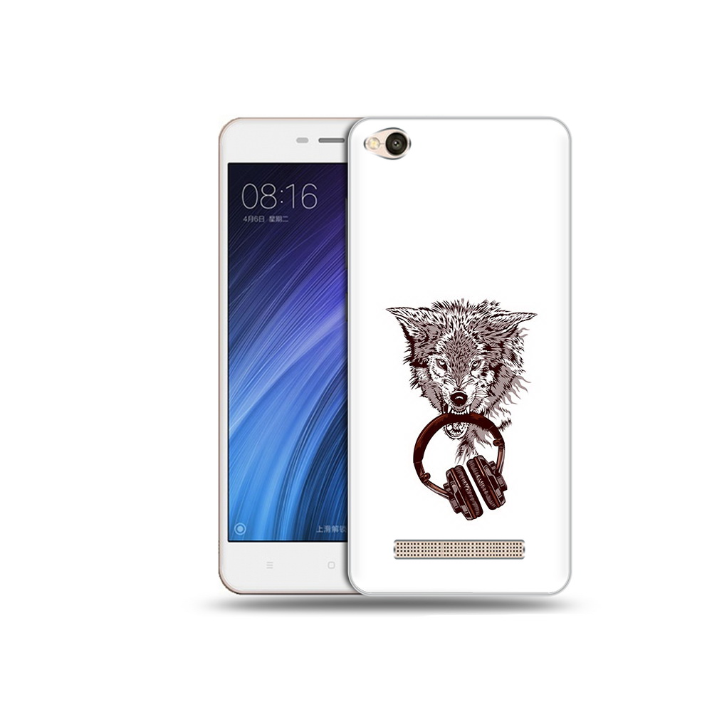 

Чехол MyPads Tocco для Xiaomi Redmi 4A дикий волк (PT46130.318.325), Прозрачный, Tocco