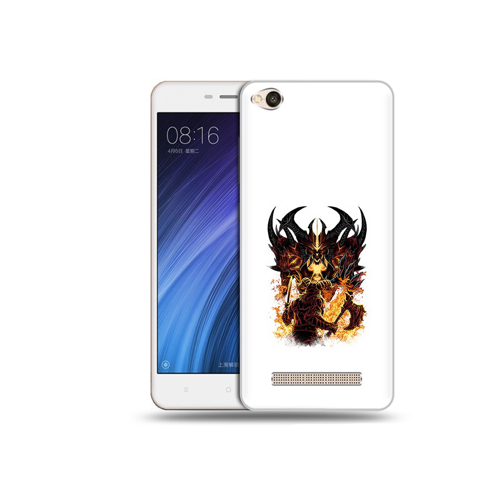 Чехол MyPads Tocco для Xiaomi Redmi 4A демон shadow fiend (PT46130.318.318)