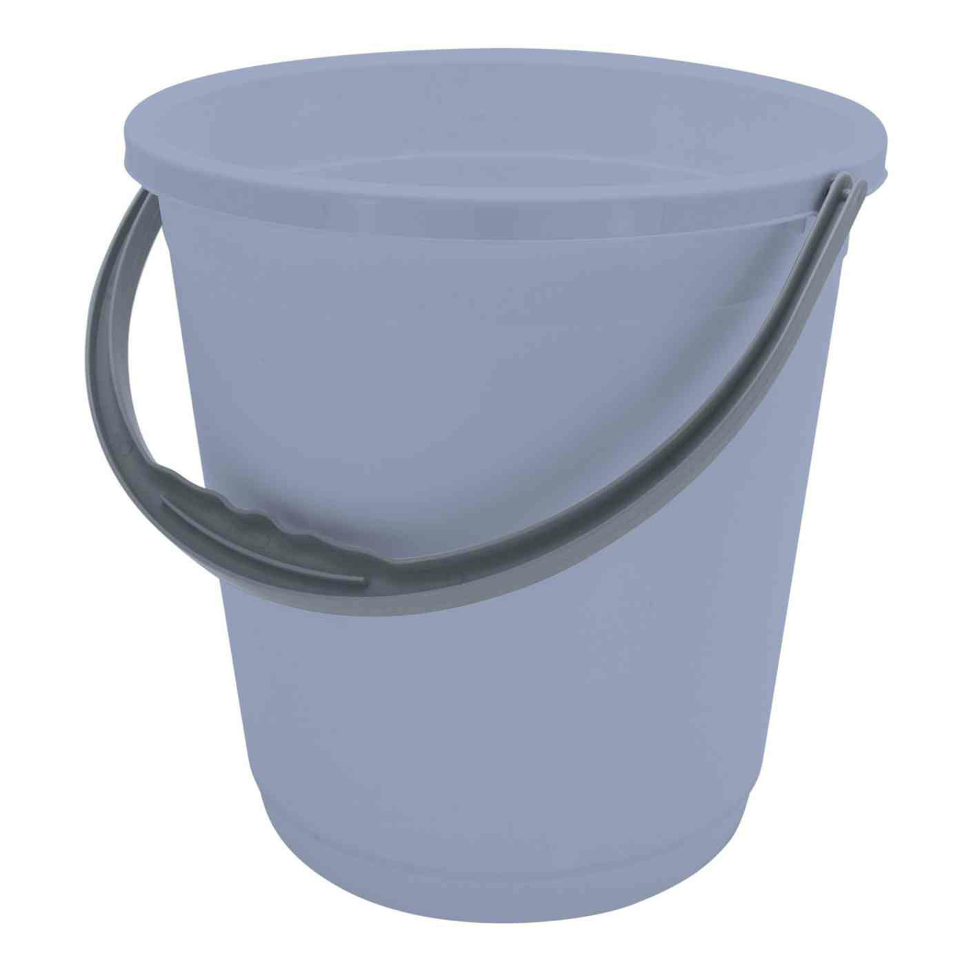 

Ведро круглое хозяйственное Архимед серое 10 л, Серый