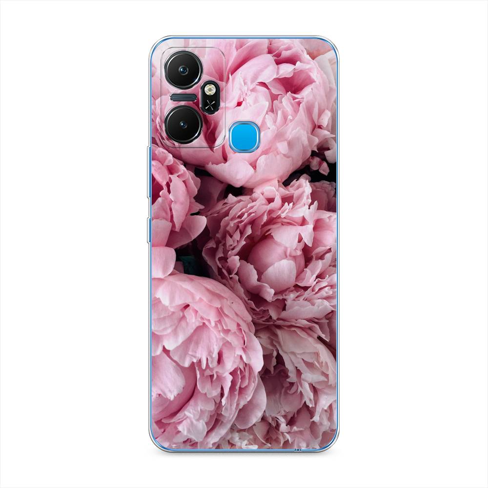 

Чехол Awog "Нежные пионы" на Infinix Smart 6 Plus / Инфиникс Смарт 6 Плюс, Розовый;черный;белый, 3102350-8