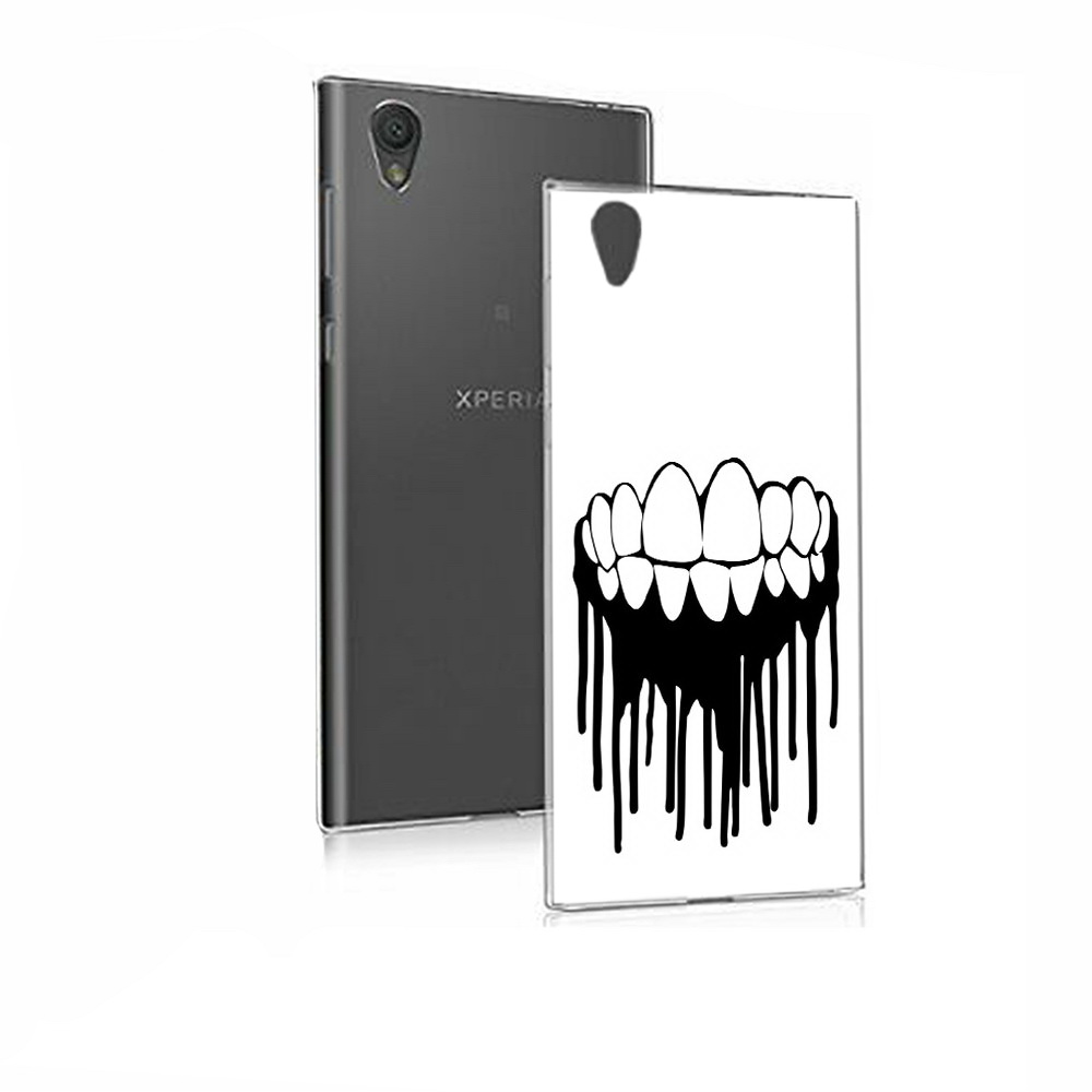 

Чехол MyPads Tocco для Sony Xperia E5 зубы (PT50363.248.372), Прозрачный, Tocco