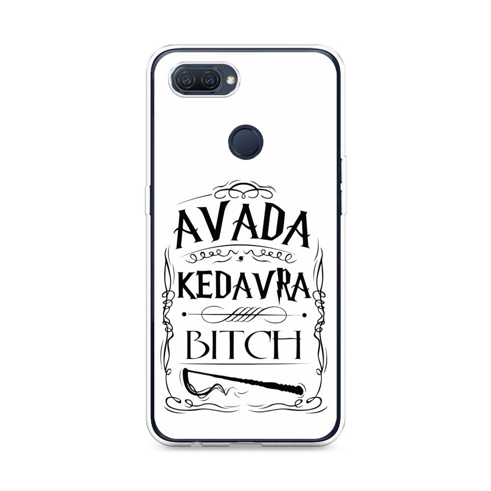 

Чехол для Oppo A12 "Avada kedavra bitch", Белый;серый;черный, 253450-6