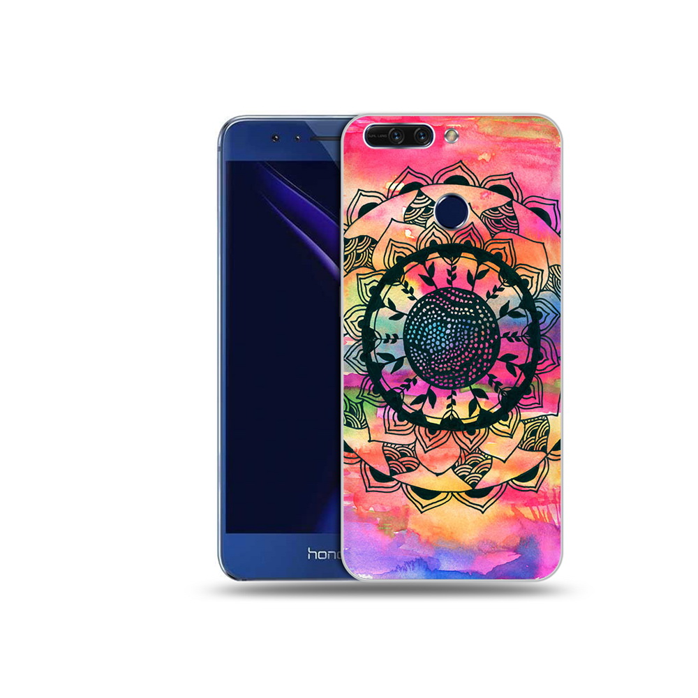 

Чехол MyPads Tocco для Honor 8 Pro яркая абстракция круглый цветок (PT66177.42.704), Tocco