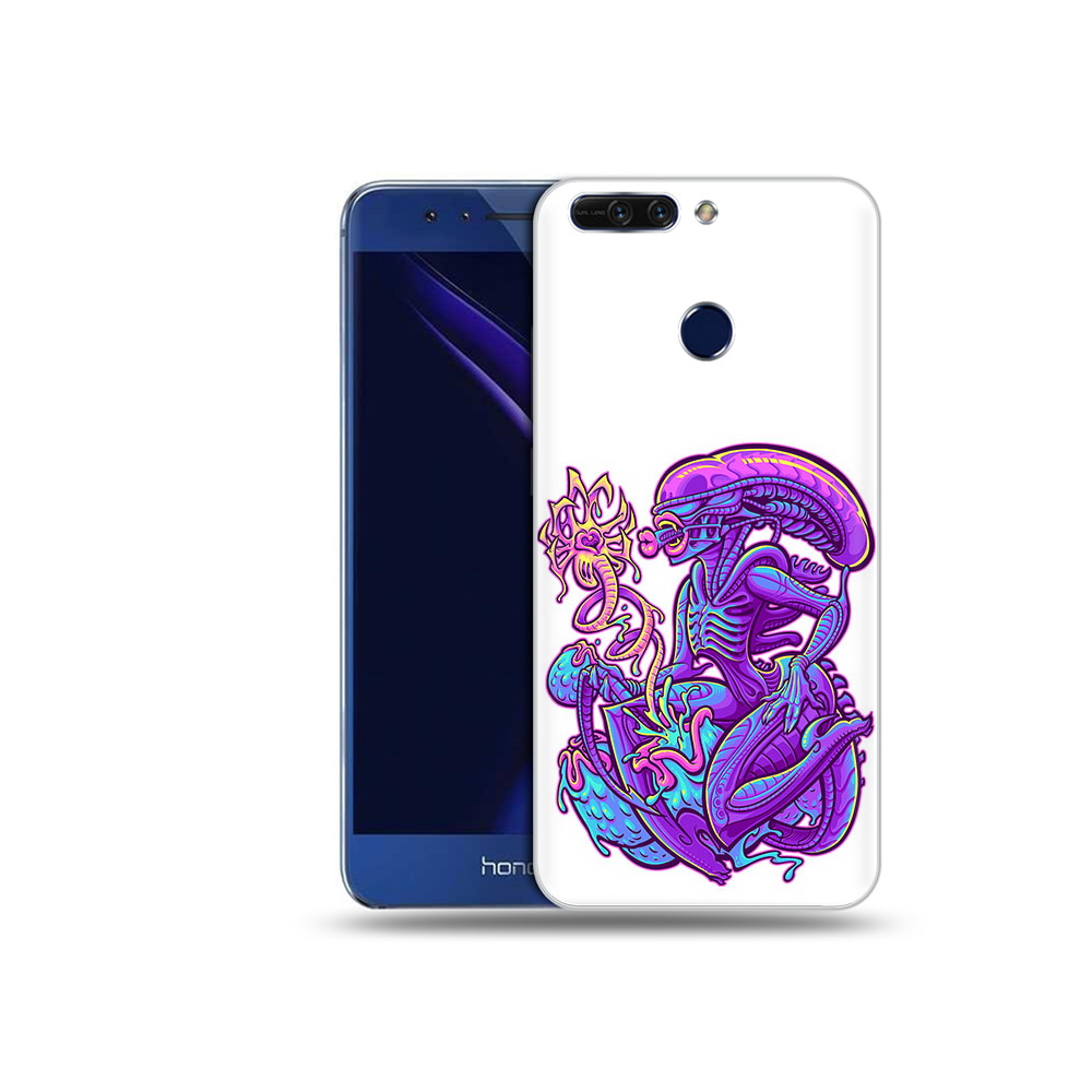 

Чехол MyPads Tocco для Honor 8 Pro чужой фиолетовый цвет (PT66177.42.693), Tocco