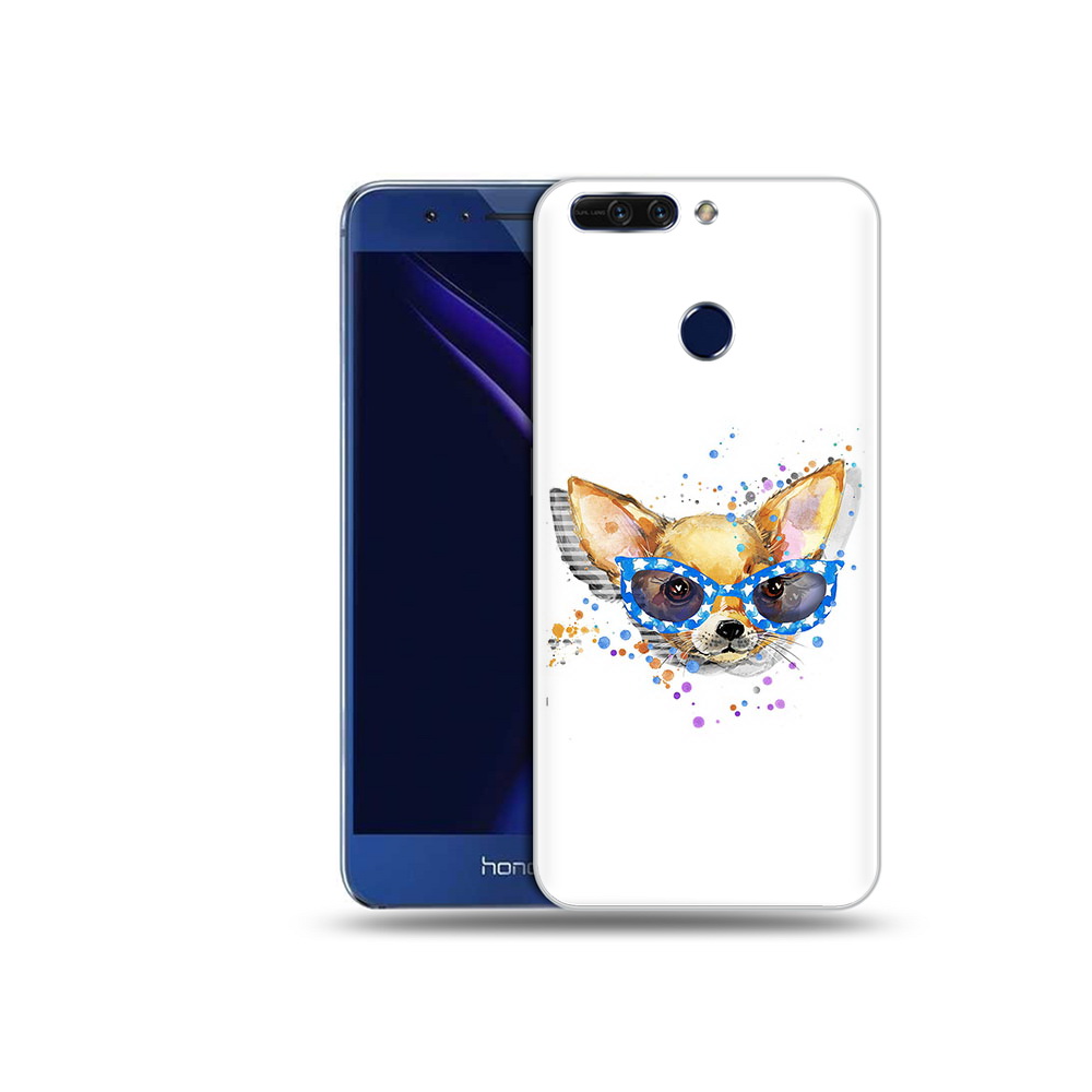 

Чехол MyPads Tocco для Honor 8 Pro чихуа-хуа в очках (PT66177.42.691), Tocco