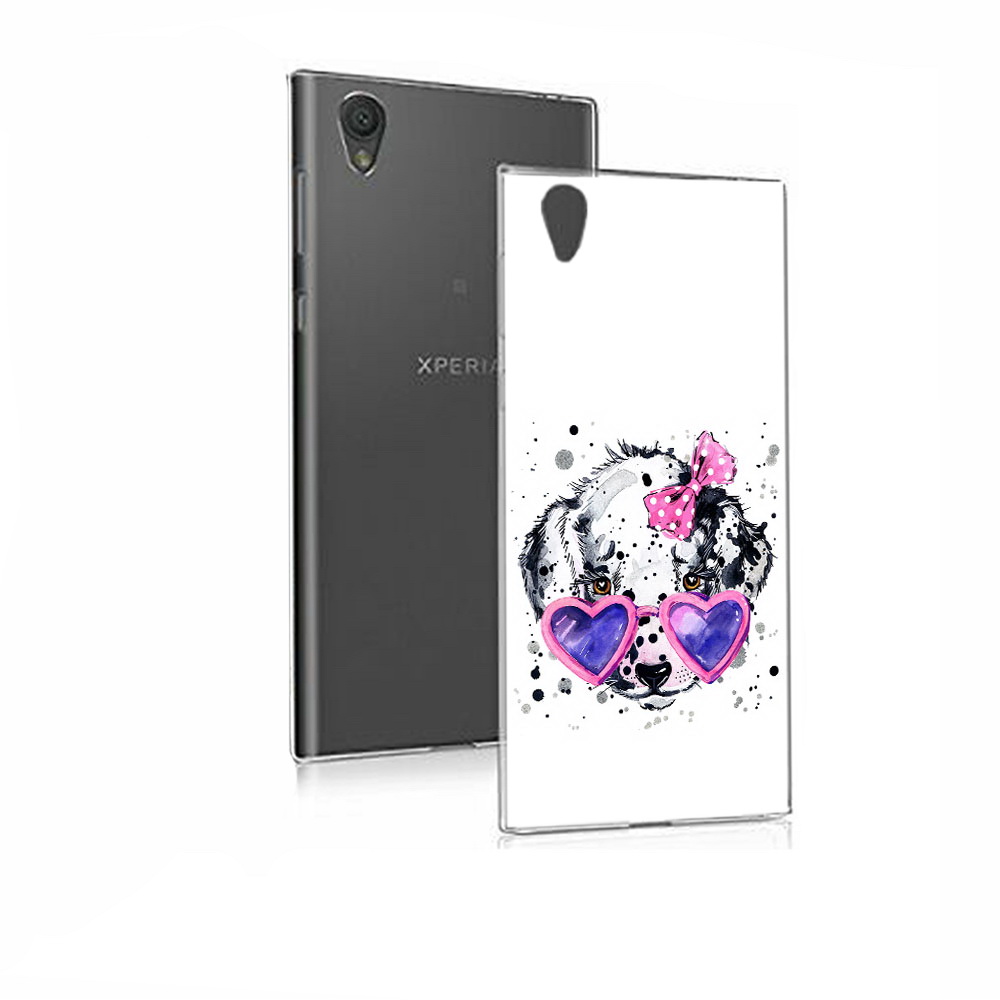 

Чехол MyPads Tocco для Sony Xperia E5 долматинец в очках (PT50363.248.337), Прозрачный, Tocco