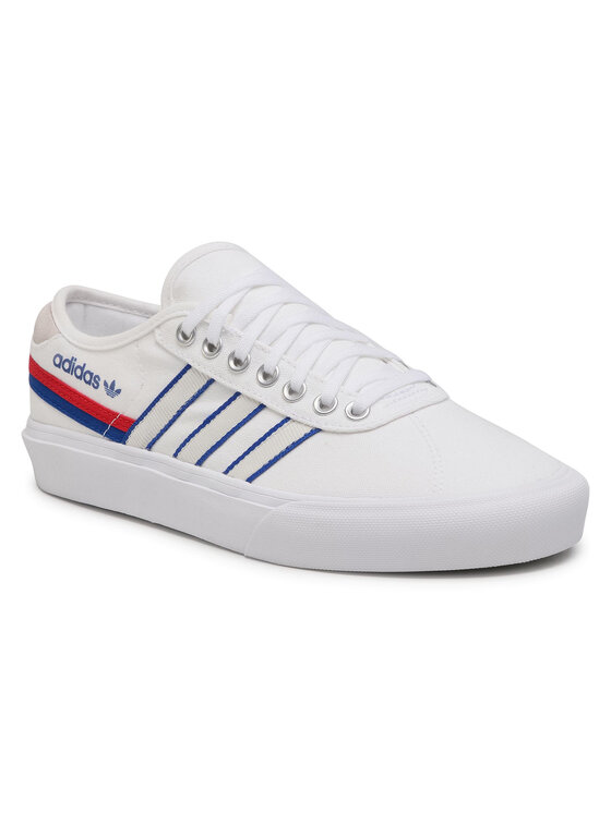 

Кеды Delpala FV0639 adidas белый 47 EU, Delpala FV0639