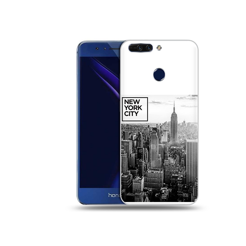 

Чехол MyPads Tocco для Honor 8 Pro черно белый ньюерк (PT66177.42.686), Tocco