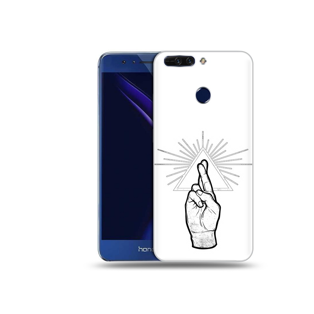 

Чехол MyPads Tocco для Honor 8 Pro черно белая рука (PT66177.42.681), Tocco