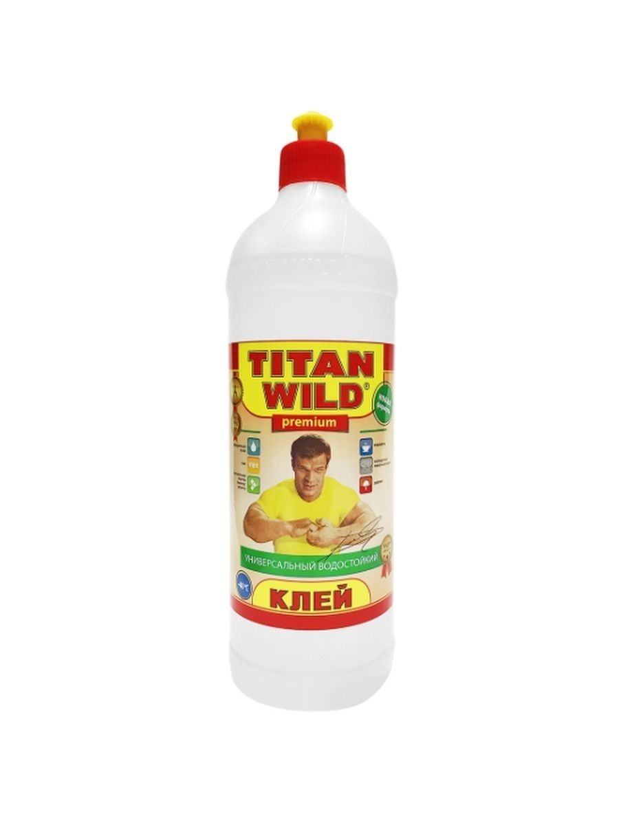 Клей универсальный водостойкий Titan Wild premium, 1л