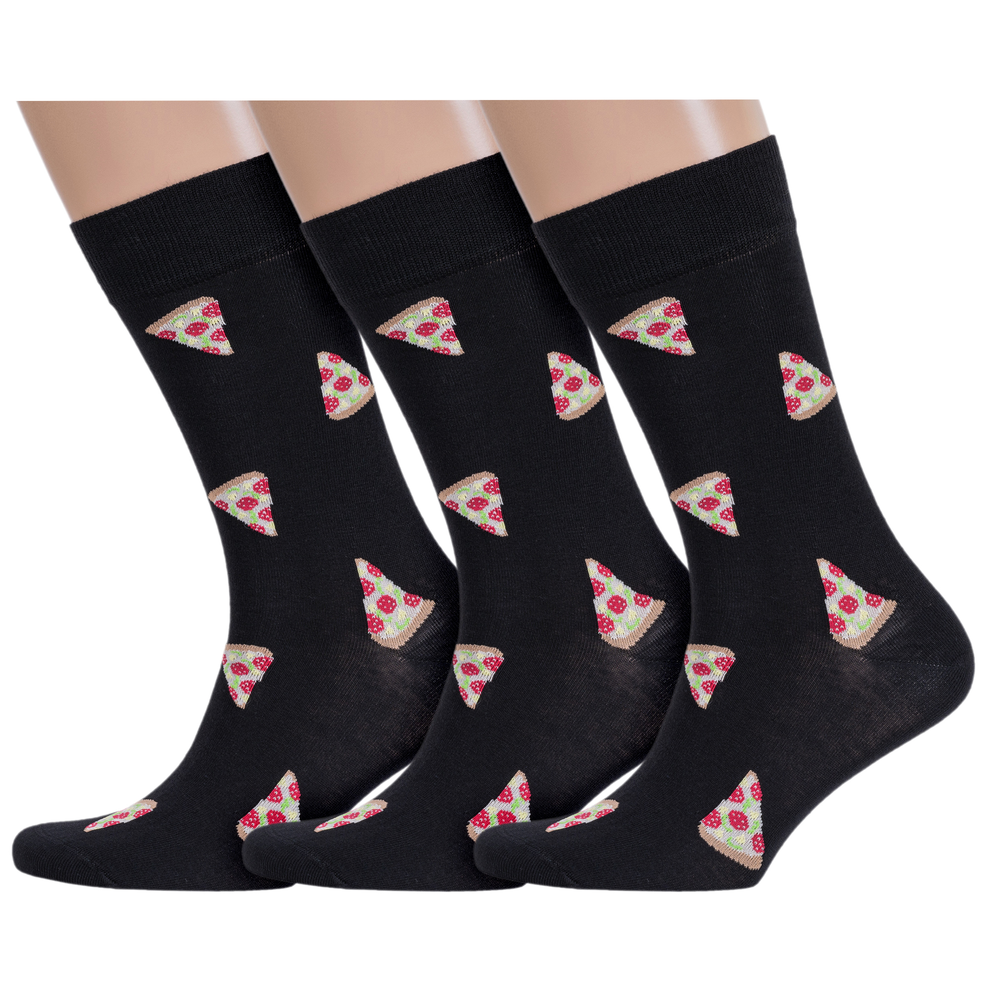 

Комплект носков мужских Rusocks 3-М3-13048 черных 27-29, Черный, 3-М3-13048
