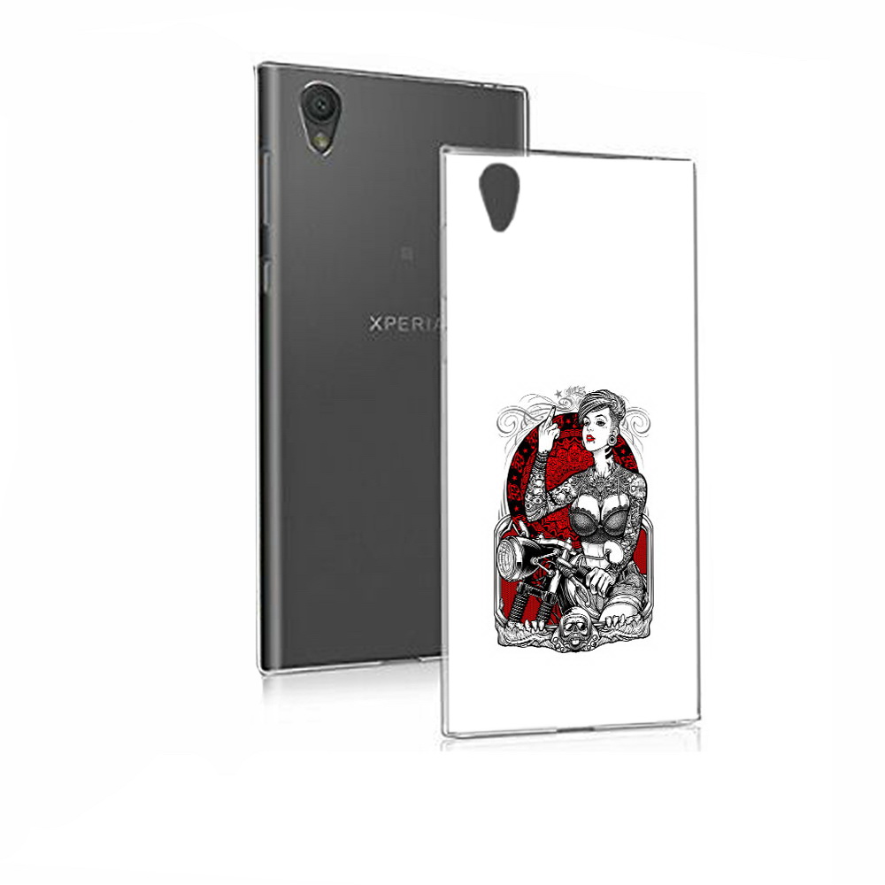 

Чехол MyPads Tocco для Sony Xperia E5 девушка на мотоцикле (PT50363.248.308), Прозрачный, Tocco