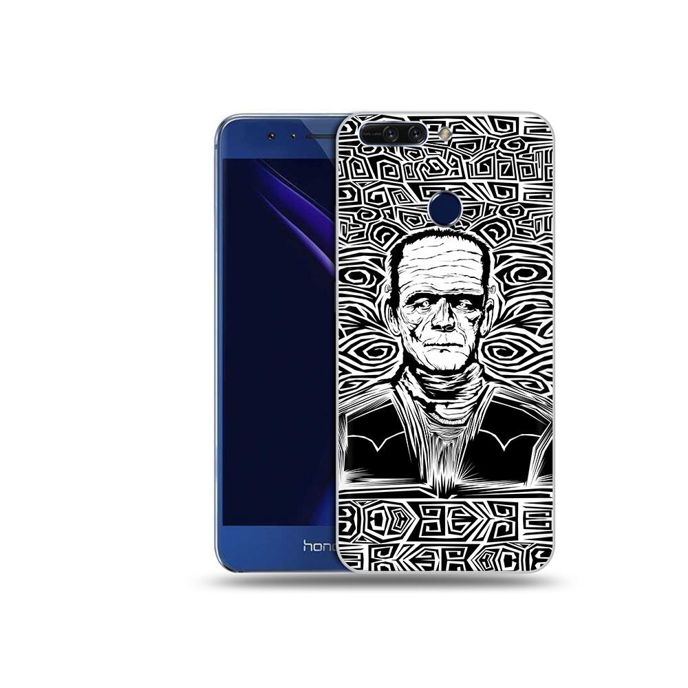 

Чехол MyPads Tocco для Honor 8 Pro франкенштейн черно белый (PT66177.42.661), Tocco