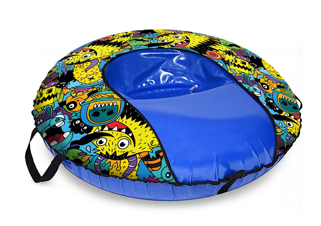 

Санки надувные Тюбинг ОКСФОРД MONSTER COMFORT автокамера, диаметр 107 см