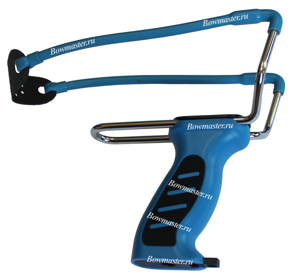 Рогатка спортивная Man-Kung MK-SL08/BL (синие рукоять и тетива)