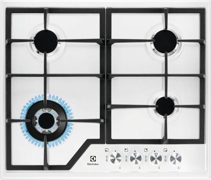 

Встраиваемая варочная панель газовая Electrolux EGS6436WW белый, EGS6436WW