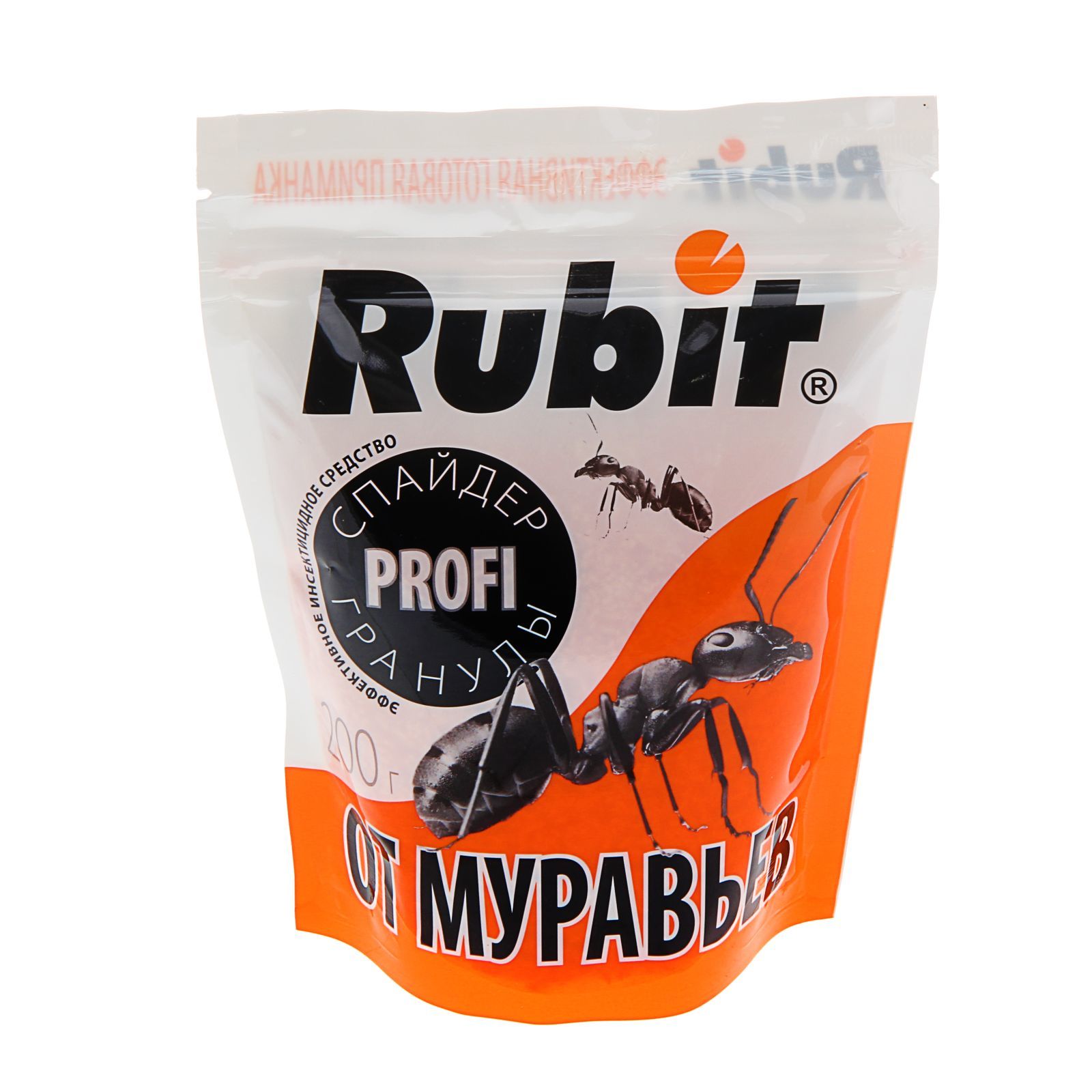 

Средство Rubit Спайдер от муравьев в гранулах 200 г