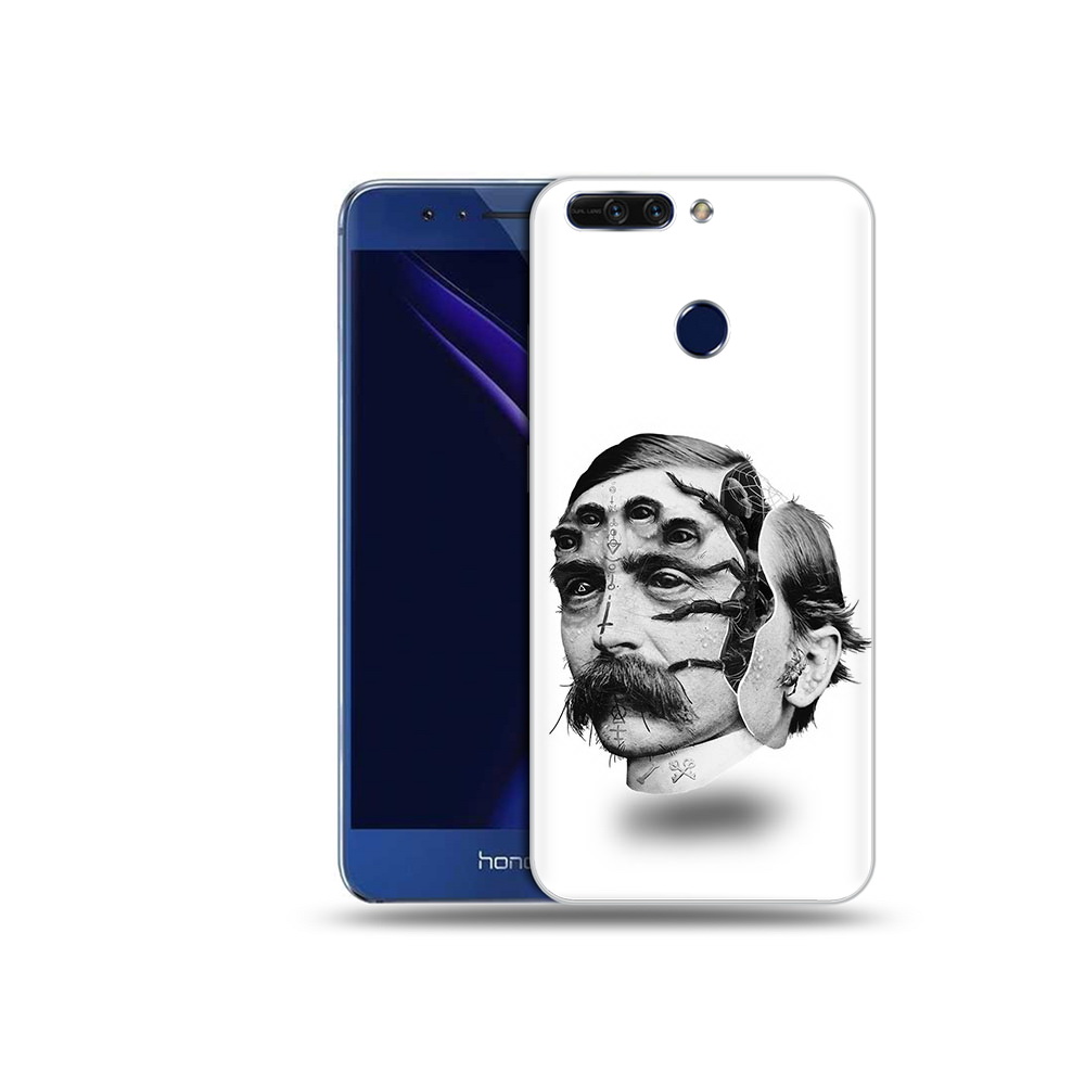 

Чехол MyPads Tocco для Honor 8 Pro страшное лицо мужчины (PT66177.42.629), Tocco