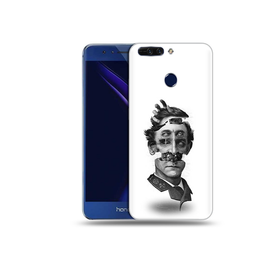 

Чехол MyPads Tocco для Honor 8 Pro страшное лицо абстракция (PT66177.42.628), Tocco
