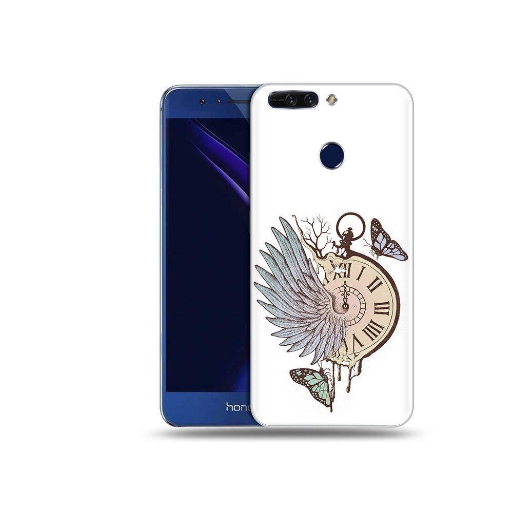 

Чехол MyPads Tocco для Honor 8 Pro страинные часы с крылом (PT66177.42.626), Tocco