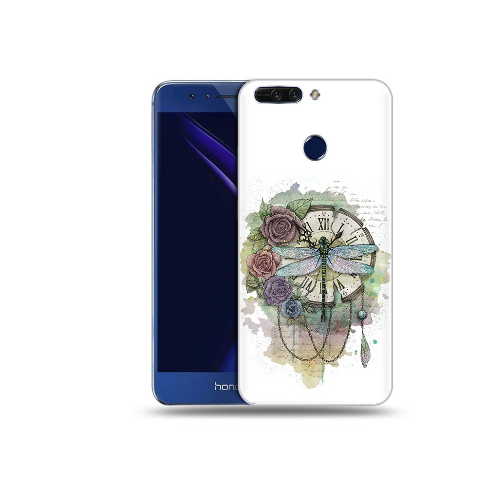

Чехол MyPads Tocco для Honor 8 Pro старинные часы в цветах (PT66177.42.621), Tocco