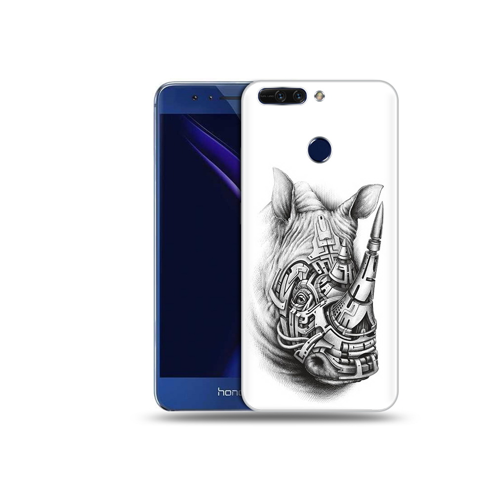 

Чехол MyPads Tocco для Honor 8 Pro стальной носорог (PT66177.42.620), Tocco