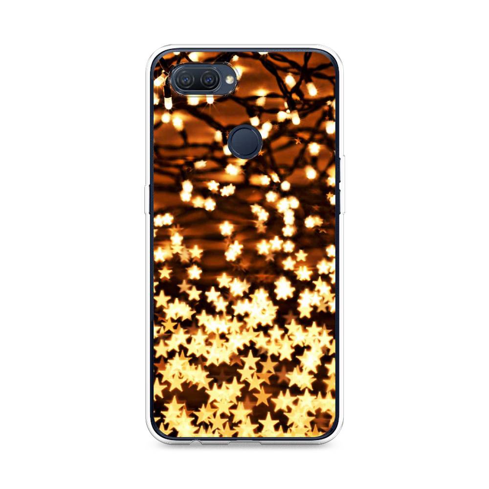 

Чехол для Oppo A12 "Новогодняя гирлянда", Золотистый, 253450-5