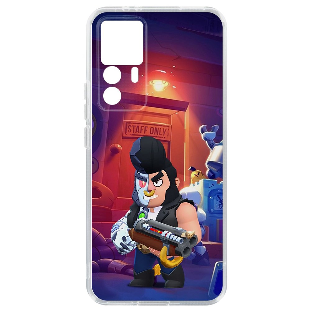 

Чехол-накладка Brawl Stars-Б-800 для Xiaomi 12T, Прозрачный