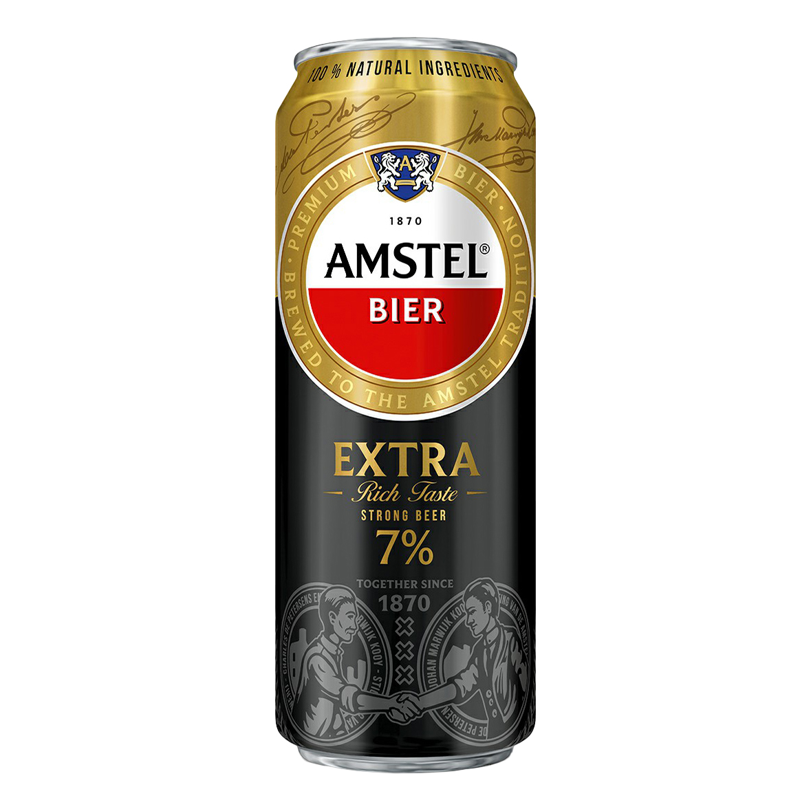 

Пиво Amstel Extra светлое фильтрованное пастеризованное 7% 0,43 л