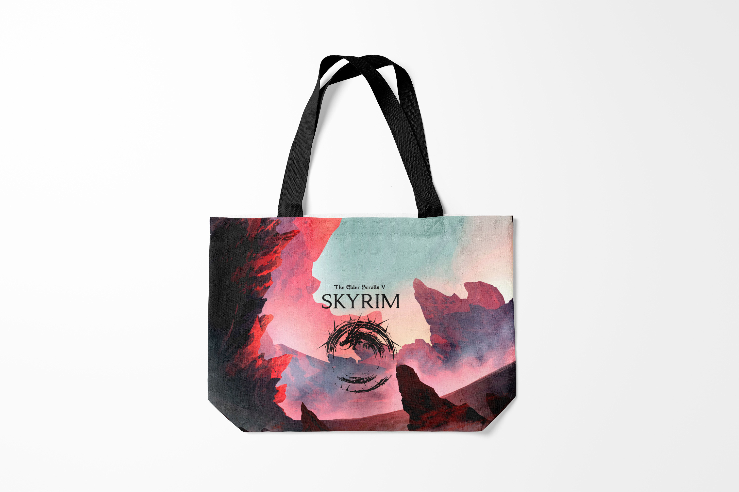 

Сумка шoппер унисекс Burnettie The Elder Scrolls, разноцветный, The Elder Scrolls