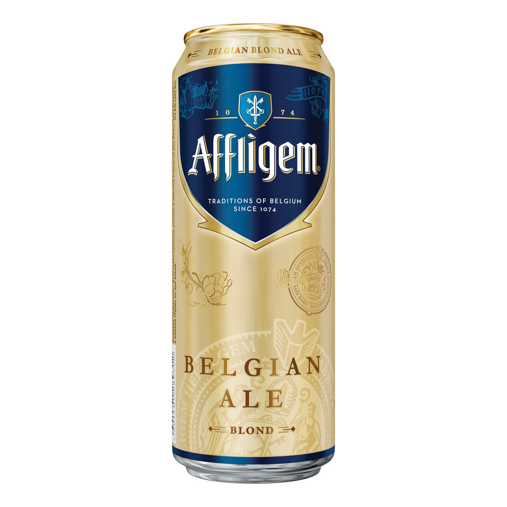 Пивной напиток Affligem Blonde светлый фильтрованный пастеризованный 6,7% 0,43 л
