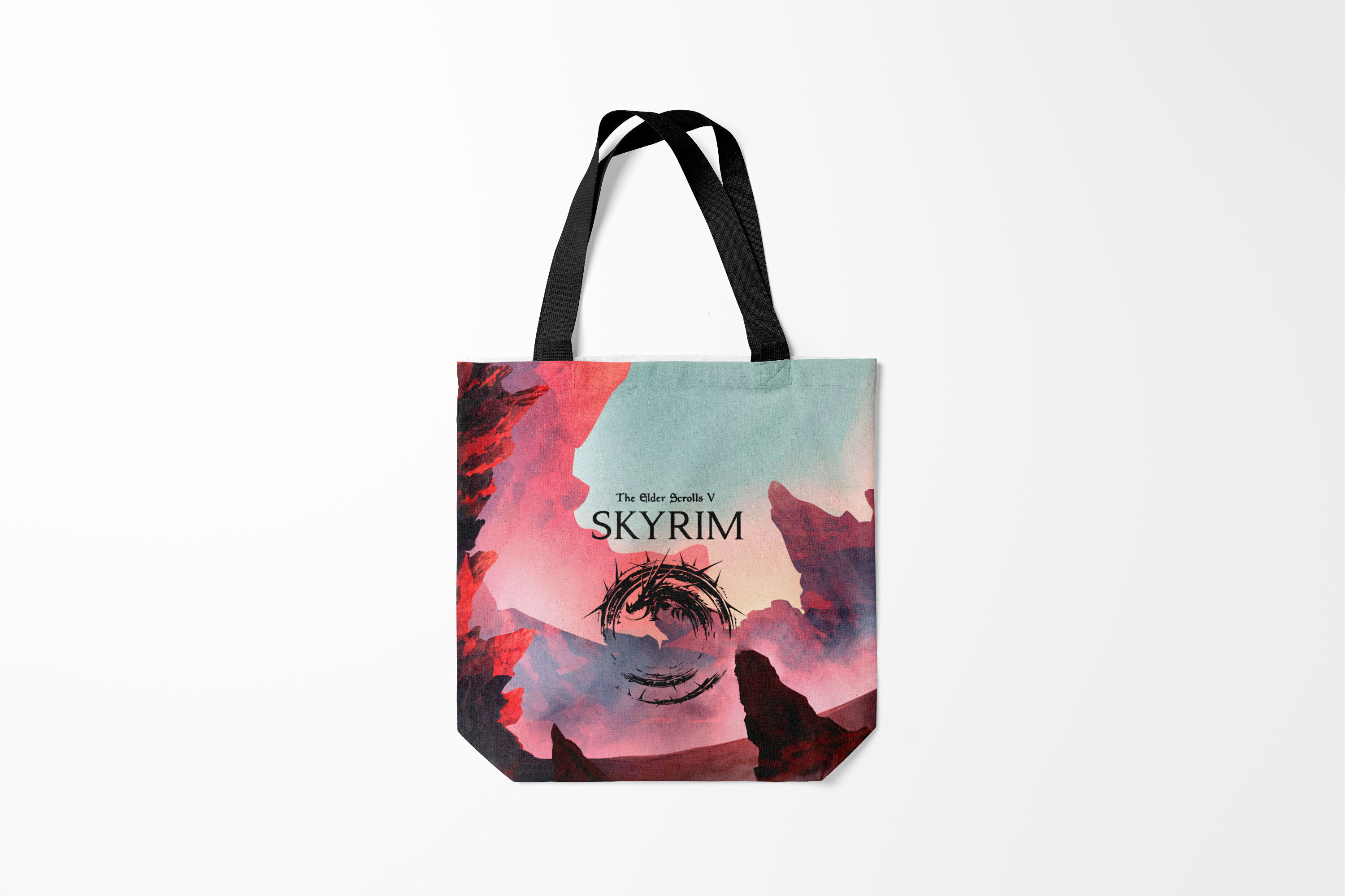

Сумка шoппер унисекс Burnettie The Elder Scrolls, разноцветный, The Elder Scrolls