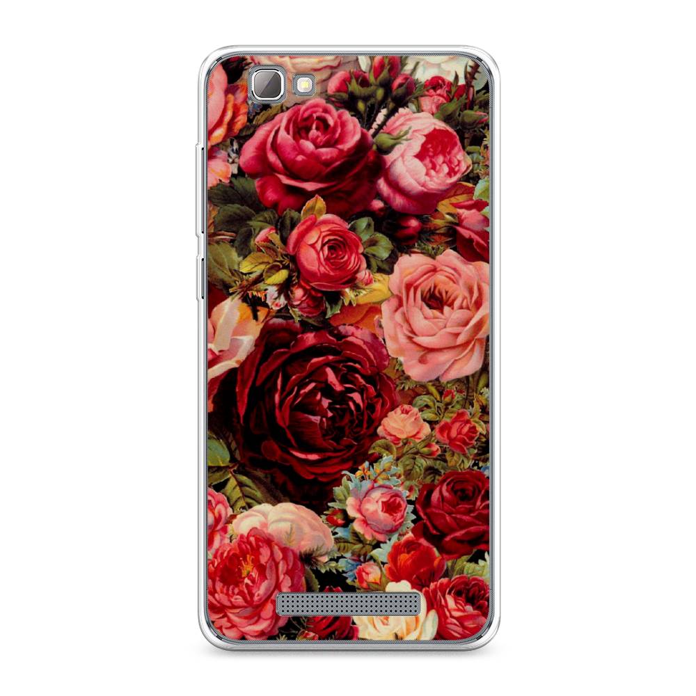 

Чехол Awog на ZTE Blade A610 / ЗТЕ Блэйд A610 "Розы винтажные", 130950-8