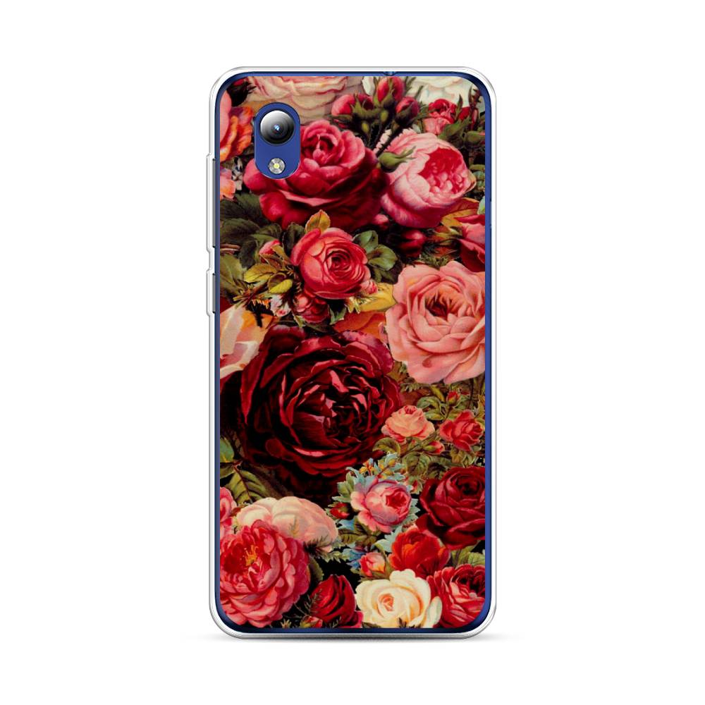 

Чехол Awog на ZTE Blade A31 Lite / ЗТЕ Блэйд A31 Lite "Розы винтажные", 134750-8