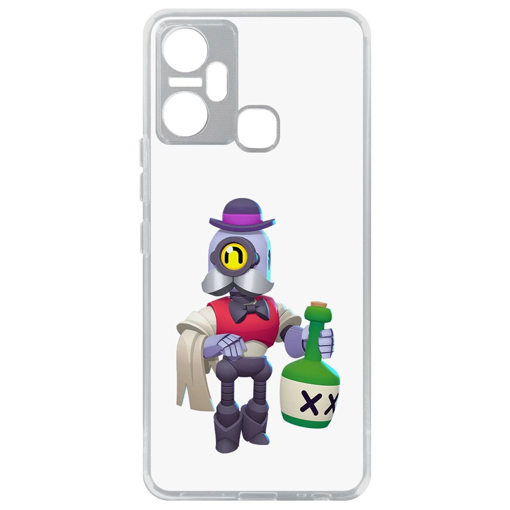 

Чехол-накладка Brawl Stars-Барли для Infinix Smart 6 Plus