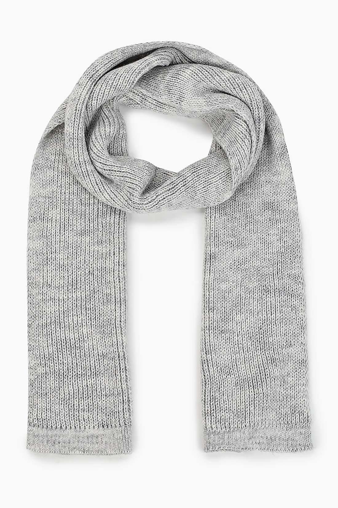 

Шарф женский Baon B351501 silver melange, Серый, B351501