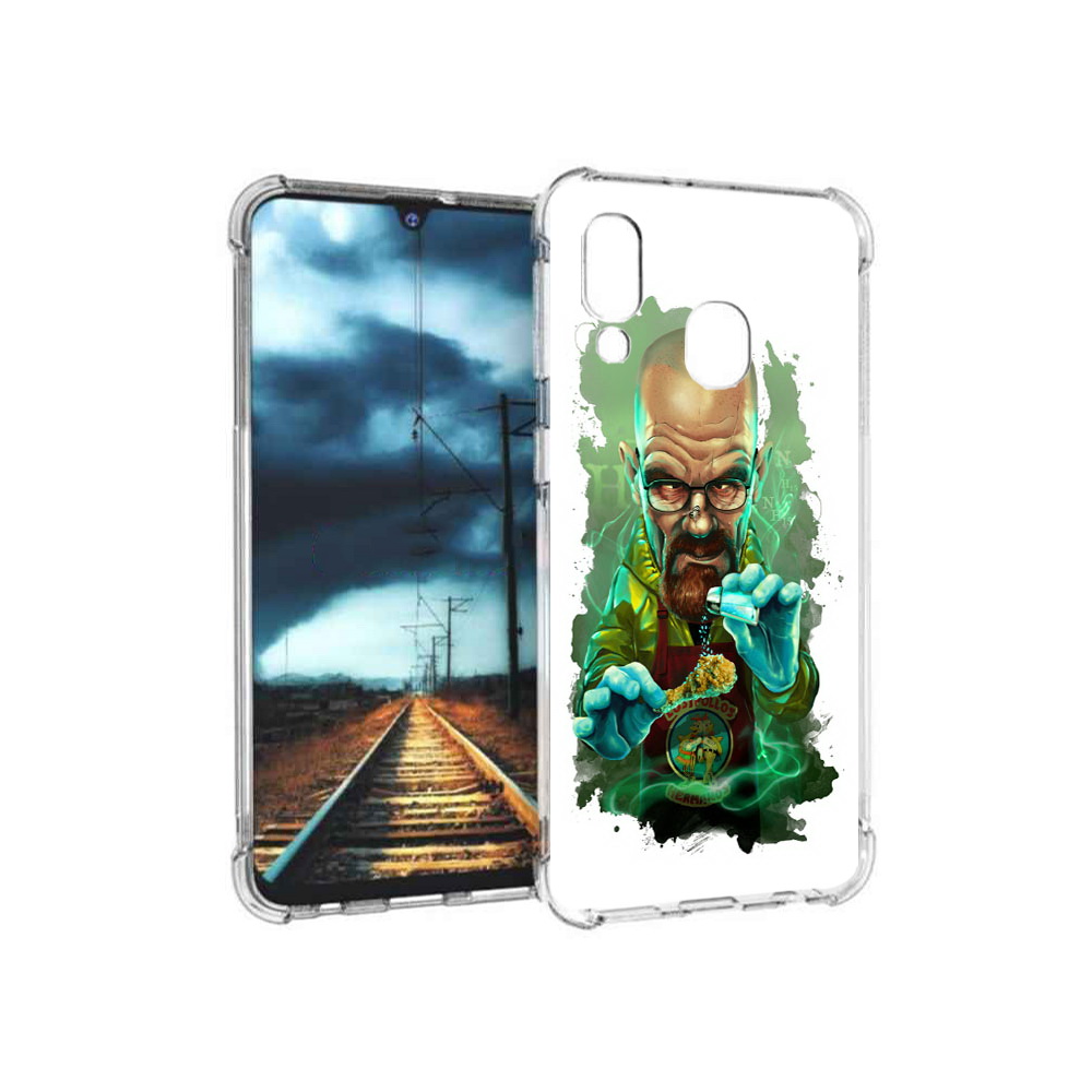 

Чехол MyPads Tocco для Samsung Galaxy A40 повар (PT128655.504.546), Прозрачный, Tocco
