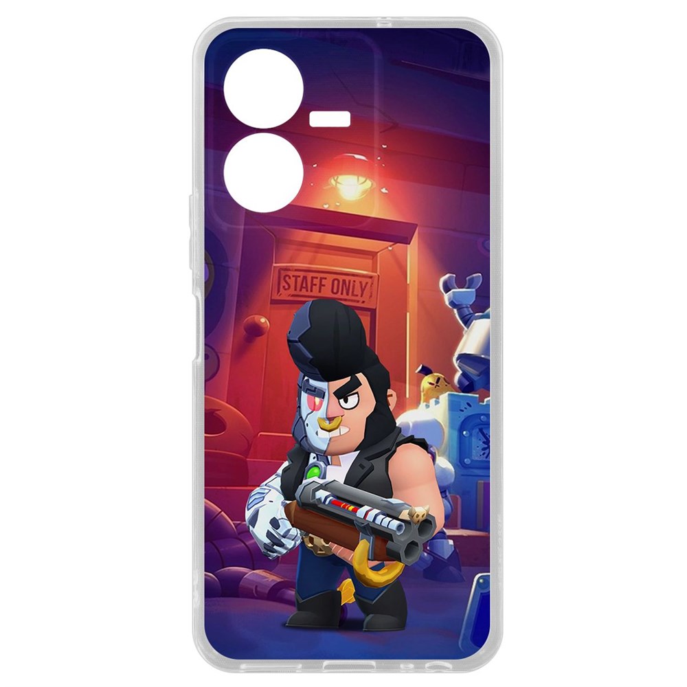 

Чехол-накладка Brawl Stars-Б-800 для Vivo Y22, Прозрачный