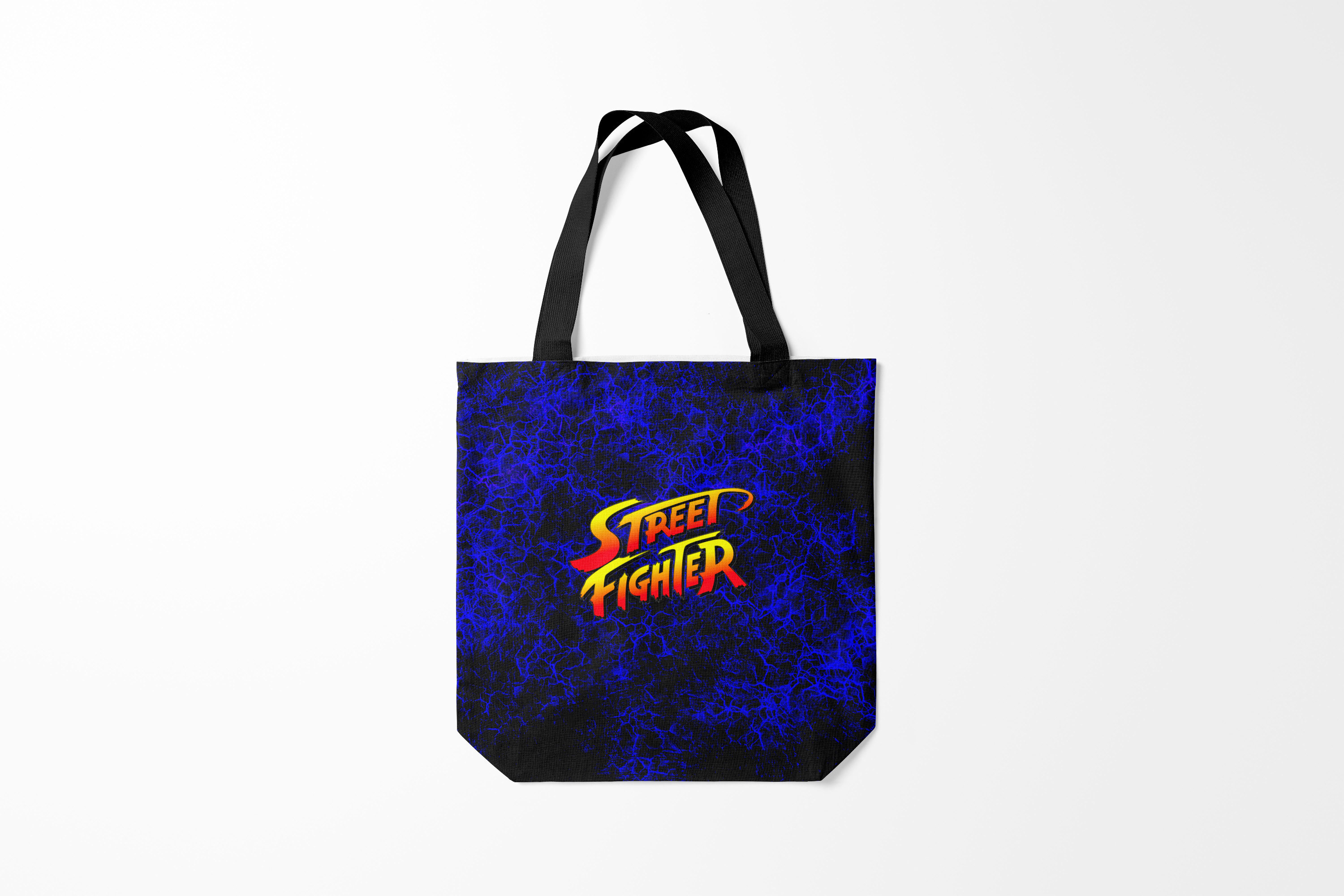 

Сумка шoппер унисекс Burnettie Street Fighter, синий, Street Fighter