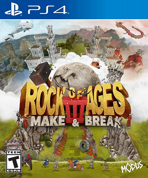 Игра Rock of Ages 3 Make and Break (PS4)