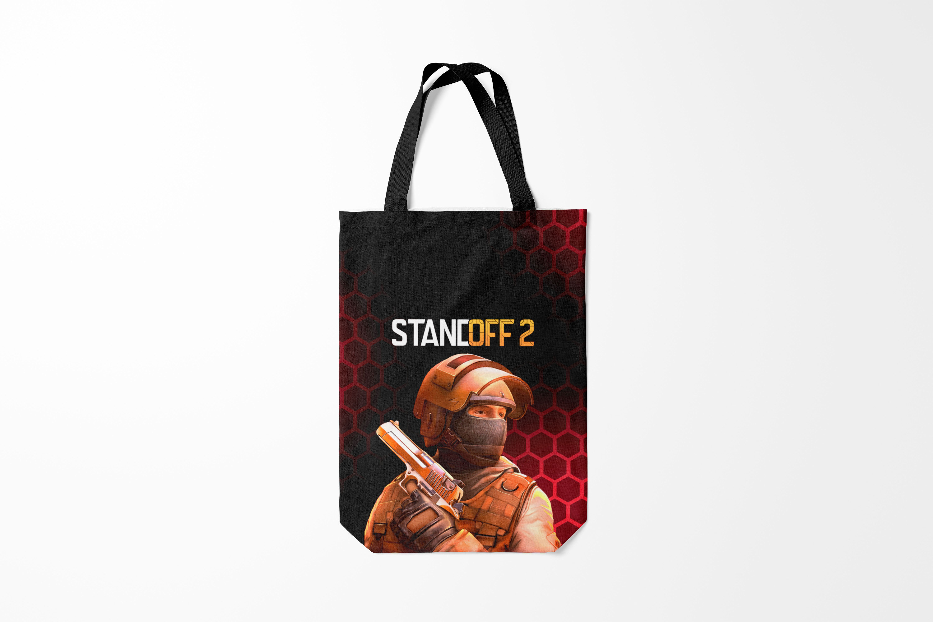 

Сумка шoппер унисекс Burnettie Standoff 2 Z9 PROJECT, черный, Standoff 2 Z9 PROJECT