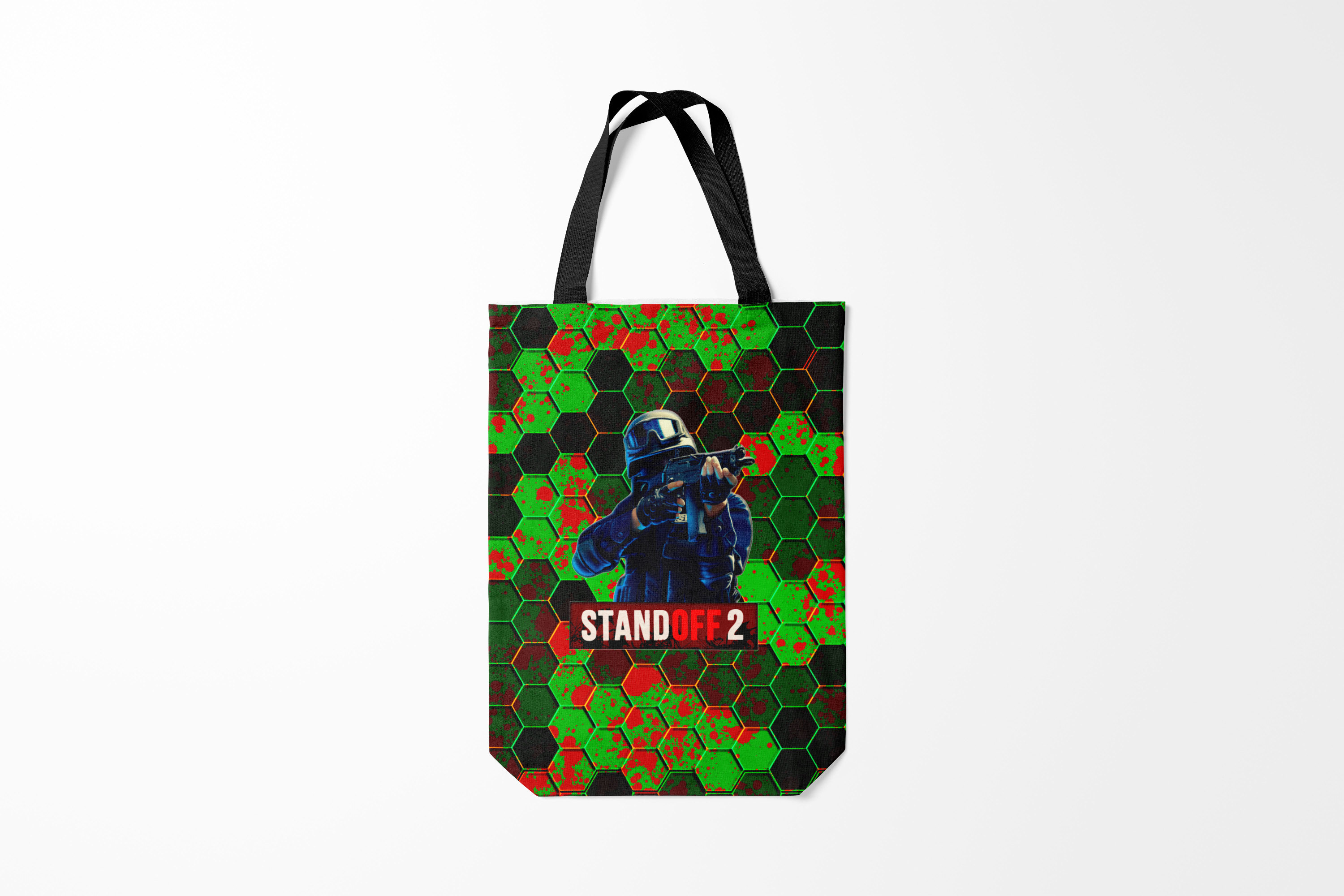 

Сумка шoппер унисекс Burnettie Standoff 2 Standoff2, зеленый, Standoff 2 Standoff2