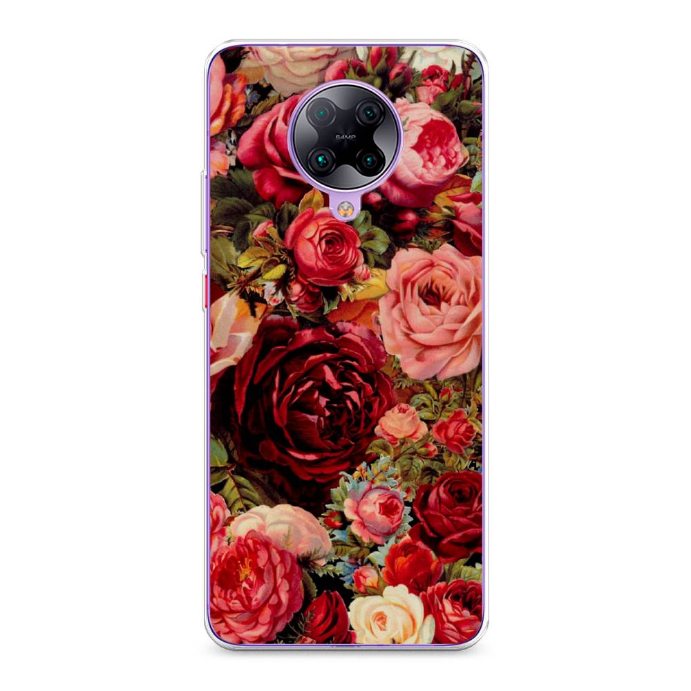 

Чехол Awog на Poco F2 Pro/Redmi K30 Pro "Розы винтажные", 37050-8