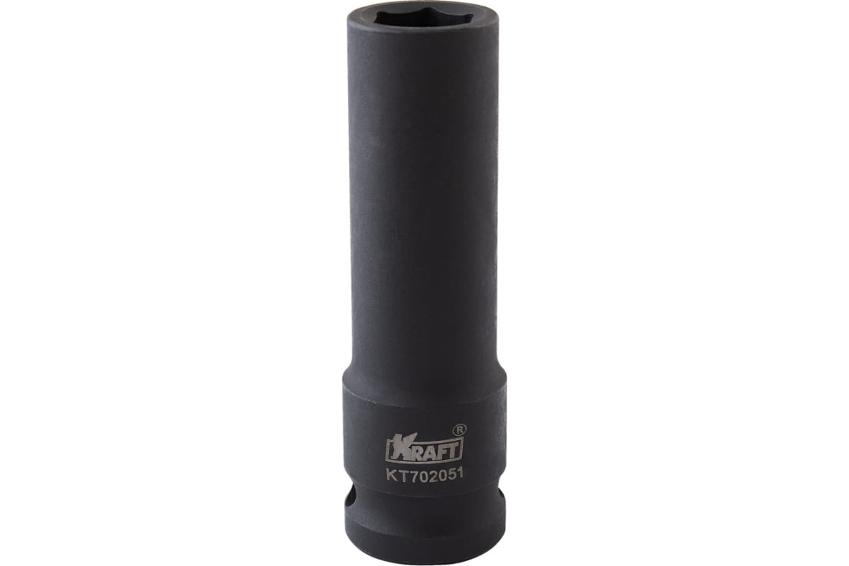 

Головка Ударная 6-Гранная Удлиненная 1/2 13 Мм Kraft Kt 702051 Kt702051 Kraft арт. KT70205